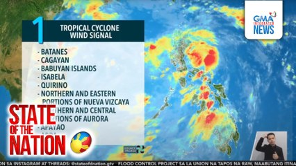 Bagyong Mirasol, napanatili ang lakas habang papalapit sa Isabela | SONA