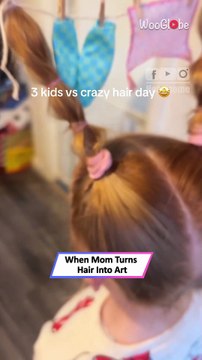 Mom Nails ‘Crazy Hair Day’ With Outrageous & Hilarious Kid Hairstyles!|| Heartsome 💖