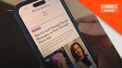 Trump fail saman fitnah US$15 bilion terhadap New York Times