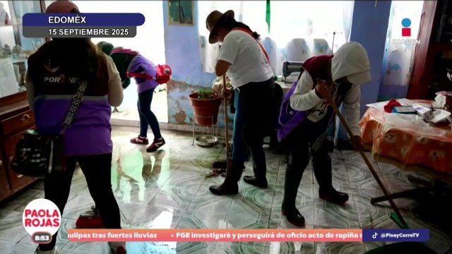 Otro día de lluvias provoca inundaciones en varios estados | DPC con Paola Rojas