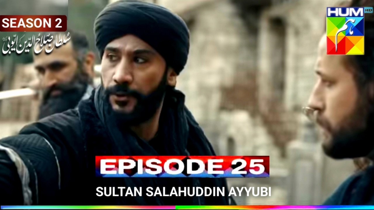 Sultan Salahuddin Ayyubi Season 2 Episode 25 Urdu Hindi dubbed by Hum TV @atv