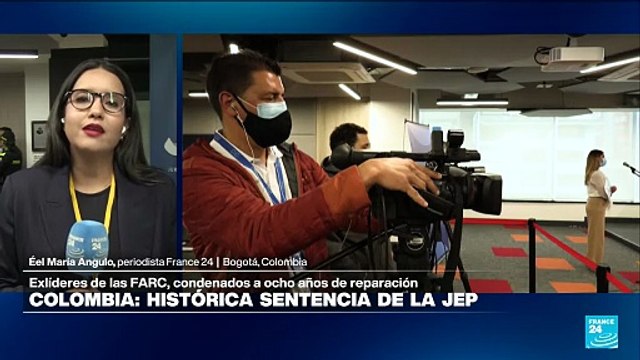 Informe desde Bogotá: JEP condena a ocho años de reparación a exjefes de las FARC