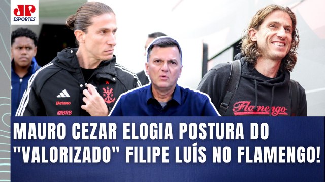 Cara, o Filipe Luís NÃO TUMULTUA NADA! NÃO FALA NADA! Ele tá... Mauro Cezar FALA TUDO do Flamengo!