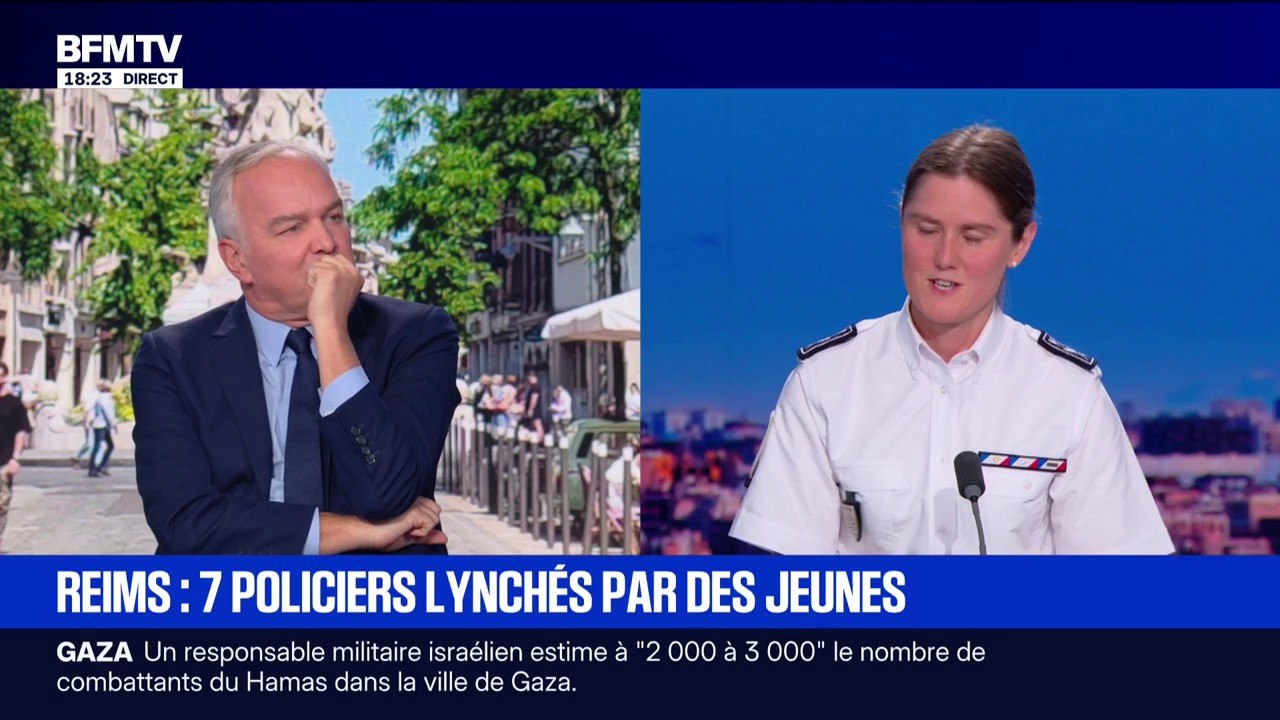 Policiers agressés à Reims: "Être policier, en particulier sur la voie publique, c'est s'exposer à la violence", dénonce Agathe Foucault, porte-parole de la police nationale