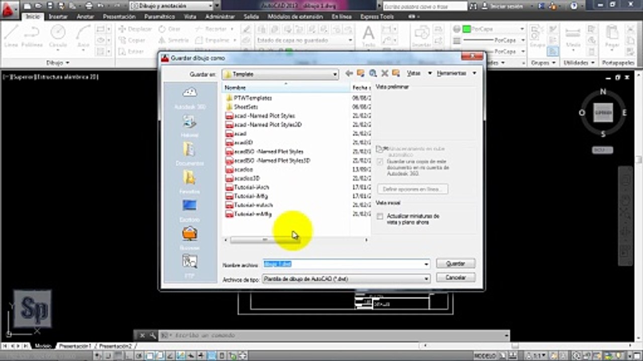 Autocad - Crear plantilla de Autocad con capas, cotas etc personalizado. Tutorial en español HD