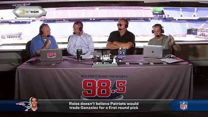 Reiss: Patriots UNLIKELY to trade Christian Gonzalez