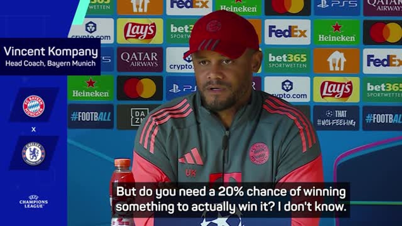 'Nobody can predict the future' - Kompany not worried by Opta's Supercomputer projections