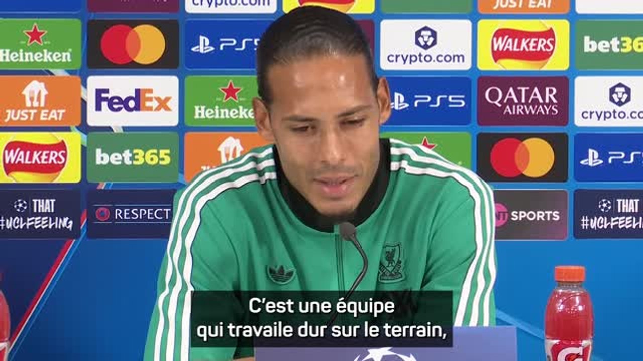 Liverpool - Virgil van Dijk : "Beaucoup de resp...