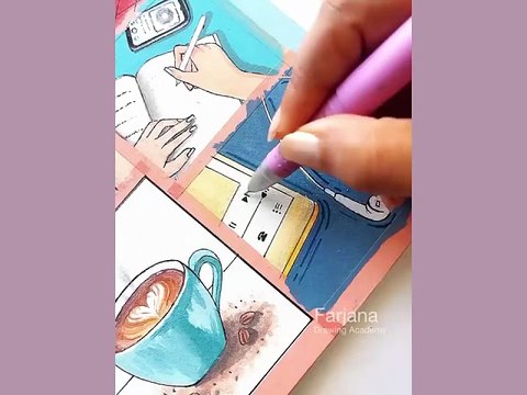 10 Cool Art ideas __ easy painting for beginners #art #Design #creative #drawing #sketch