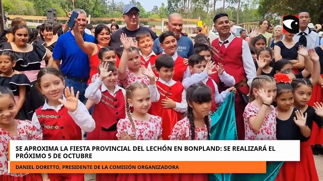 SE APROXIMA LA FIESTA PROVINCIAL DEL LECHÓN EN BONPLND_ SE REALIZARÁ EL PRÓXIMO 5 DE OCTUBRE