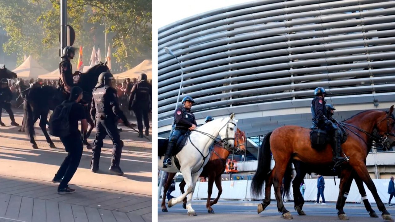 Champions League: Disturbios previo al Real Madrid vs Marsella