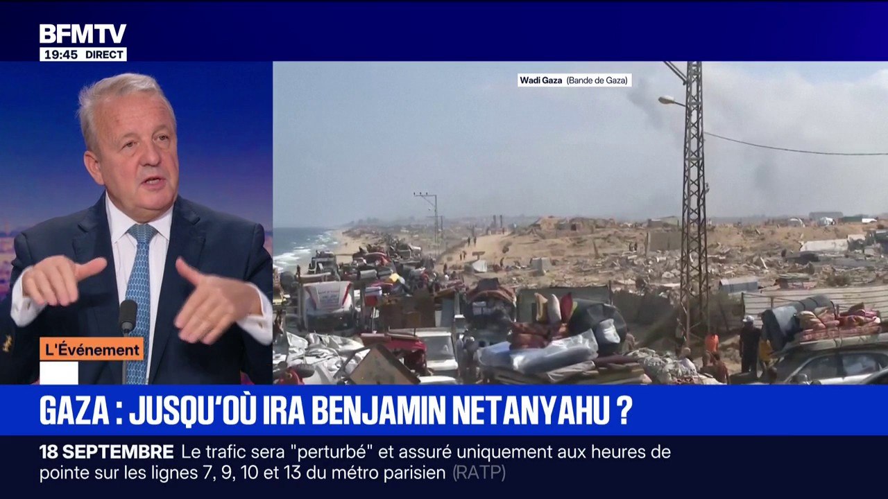 Conflit au Proche-Orient: "Il me semble que le Premier ministre israélien veut une victoire décisive avant le 7 octobre", confie le Général Olivier De Bavinchove