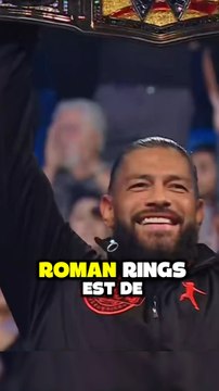 Roman reigns de retour ? #wwefrance #wweraw #romanreigns #catch