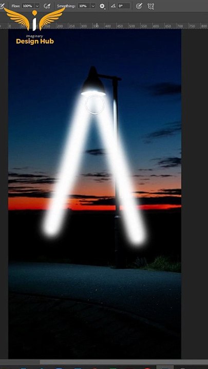 Create Realistic Street Light Glow in Photoshop | Easy Trick #shorts #reels #dailymotion #dailymotionshorts #dailymotionreels #photoshop #designtutorials #socialmediapost