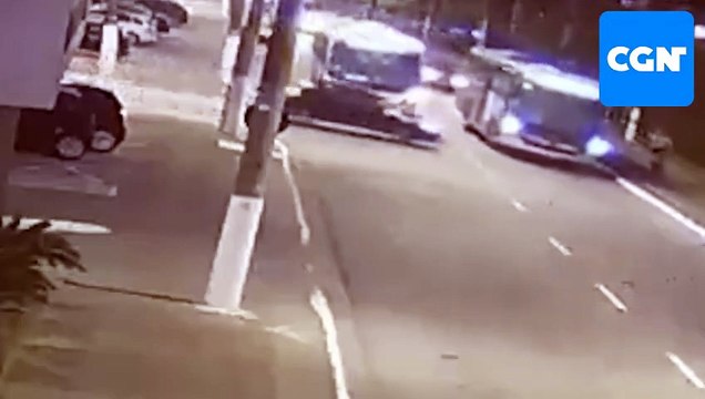 Imagens chocantes mostram ex-delegado fugindo antes de ser executado em Praia Grande (SP)