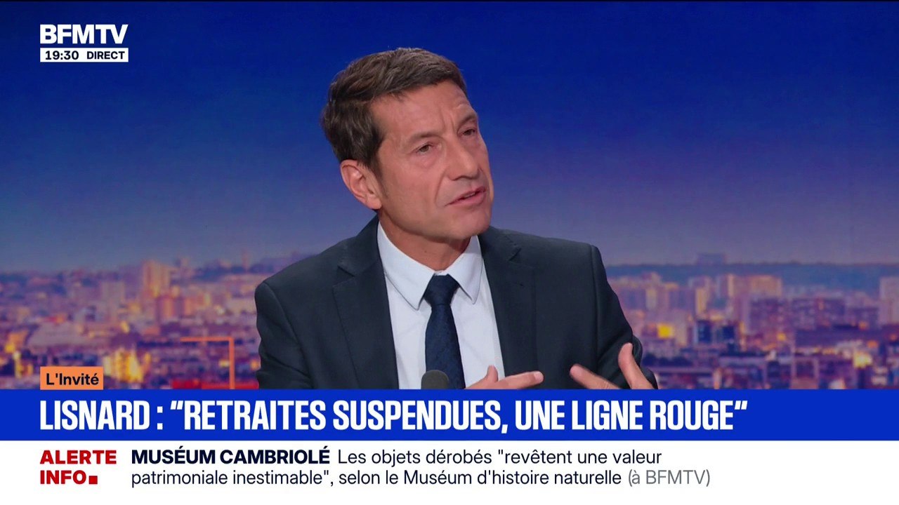 Crise politique: "L'appel à la destitution est une aberration", estime David Lisnard, maire LR de Cannes