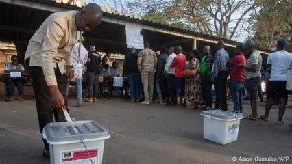 Weary voters head to the polls in Malawi