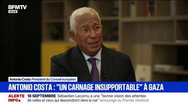 Conflit au Proche-Orient: Israël utilise la famine comme arme de guerre , estime Antonio Costa, président du Conseil européen