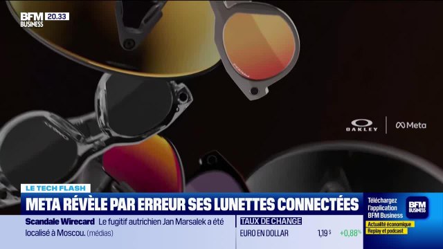 Le Tech Flash : Meta révèle par erreur ses lunettes connectées, par Léa Benaim - 16/09