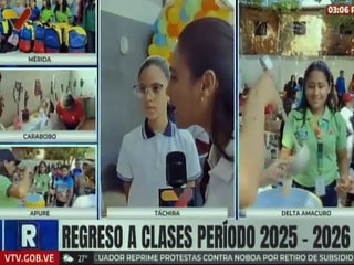 Táchira | Niños y niñas de la U.E. Juana Maldonado González inician con alegría sus clases