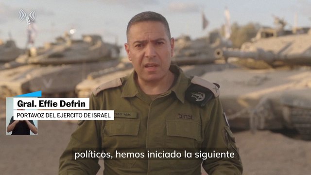 Portavoz del ejército israelí: Nuestros esfuerzos ofensivos en la Ciudad de Gaza continuarán el tiempo que sea necesario