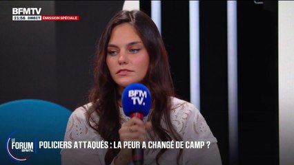 FORUM BFMTV - Insécurité: "Il n'y a plus personne pour nous protéger parce que eux aussi [les policiers] sont sujets à l'insécurité", affirme Elisa Ruffier, étudiante en droit