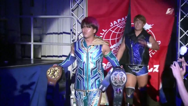 Yuma Aoyagi & Atsuki Aoyagi vs. MUSASHI & Seiki Yoshioka [All Asia Tag Title] (AJPW 2025.09.15)