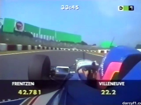 F1 – Jacques Villeneuve (Williams Renault V10) Onboard – Japan 1997