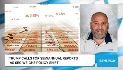 Trump Calls For Semiannual Reports As SEC Weighs Policy Shift