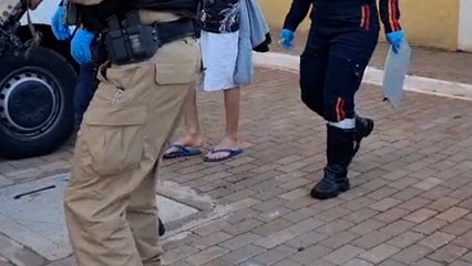 Jovem detido com maconha vai parar no hospital com suspeita de dengue