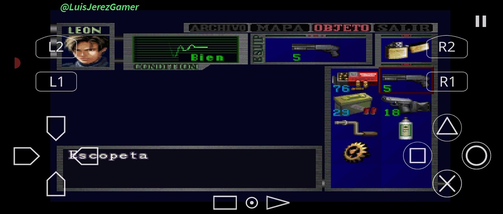 Resident Evil 2 Leon Kennedy Parte 7 DuckStation
