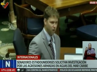 Senadores estadounidenses solicitan investigar ataques ilegales de EE. UU. en el Mar Caribe