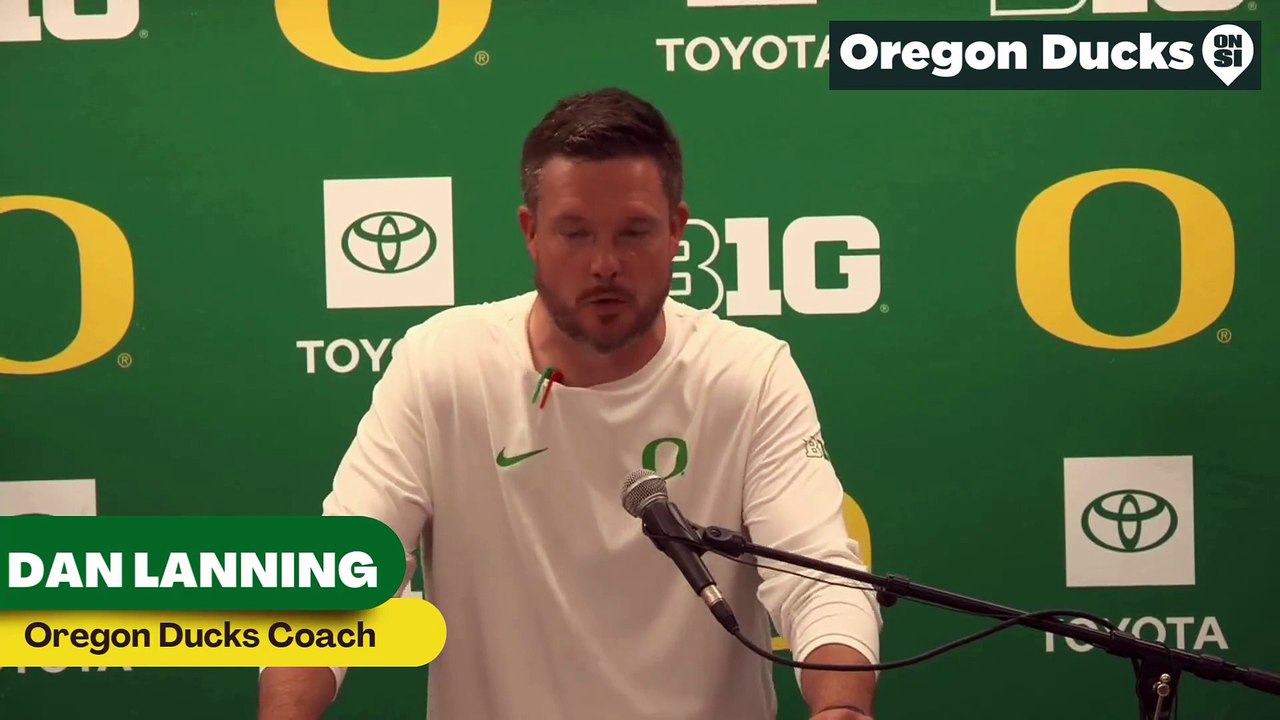 Oregon Ducks Coach Dan Lanning discusses how important it is to make critical plays