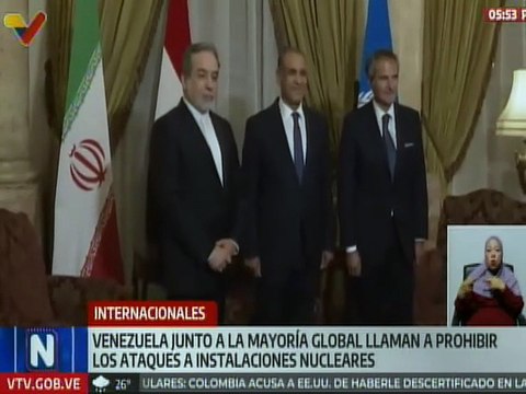 Venezuela junto a varias naciones del mundo buscan prohibición de ataques a instalaciones nucleares