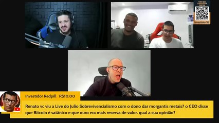 RENATO TREZOITÃO CO-AUTOR BITCOIN REDPILL NO TUBACAST