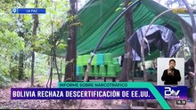 Bolivia califica como ‘político’ y unilateral el informe de descertificación de EE. UU.