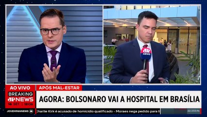 JAIR BOLSONARO É LEVADO ÀS PRESSAS PARA HOSPITAL / VOTAÇÃO DA ANISTIA | OS PINGOS NOS IS - 16/09/25