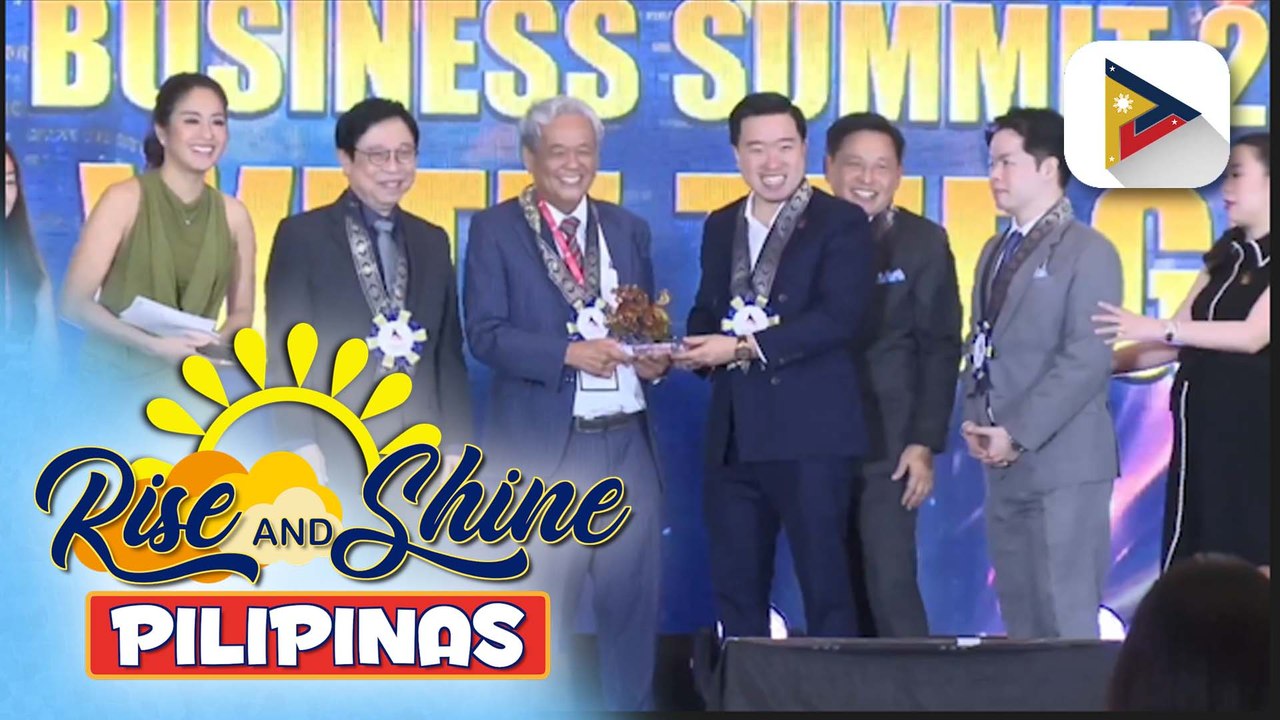Silipin ang mga naganap sa isang business summit na pinangunahan ng isang Filipino-Chinese entrepreneur organization