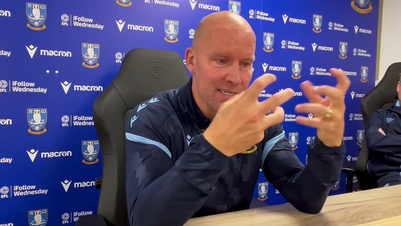 Sheffield Wednesday boss Henrik Pedersen reflects on the performance of his young side in defeat to Grimsby Town