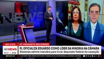 PL oficializa Eduardo Bolsonaro como líder da minoria; especialistas repercutem manobra