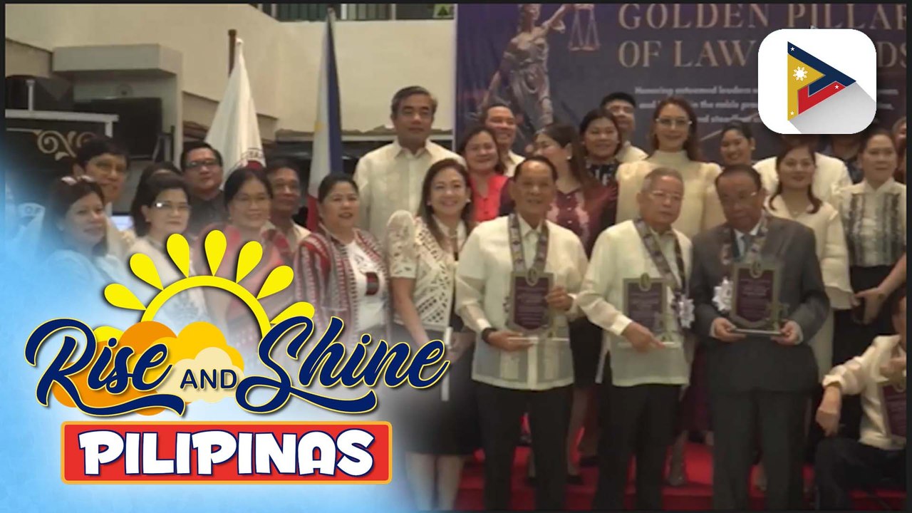 IBP isinagawa ang Golden Pillar of Law Awards sa Quezon City