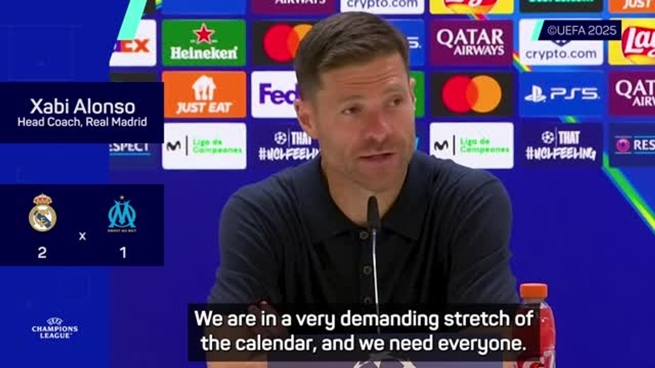 'Nobody should feel offended' - Alonso on not starting Vinicius in Real Madrid's UCL win