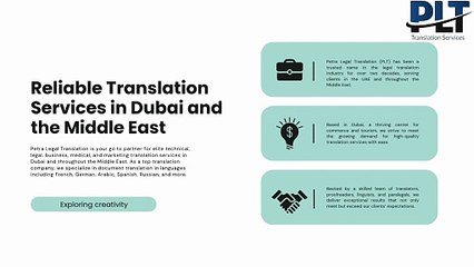 Business & Corporate Translation Services in Dubai