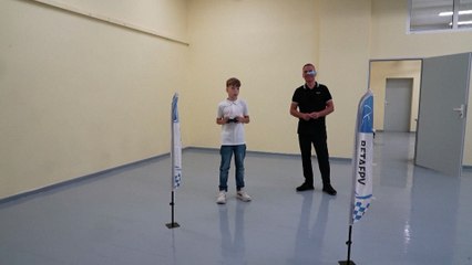 Russia's neighbor Lithuania teaches children drone skills