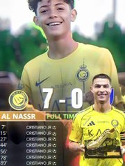 Ronaldo CR7 vs Ronaldo JR