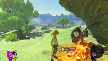 Zelda Breath of the Wild - Pescando no Dente