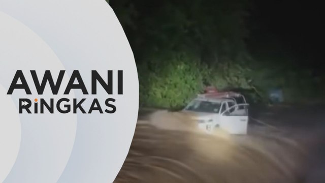 AWANI Ringkas: Petugas Sabah Electricity hilang dihanyutkan arus deras