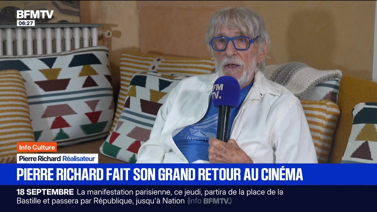 Pierre Richard fait son grand retour au cinéma - 17/09