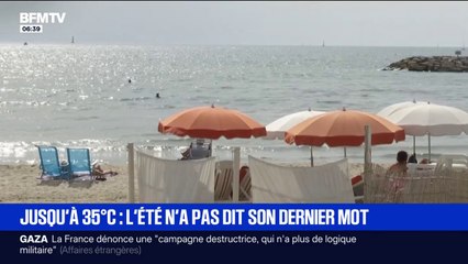 Les vacanciers de La Grande-Motte profitent des derniers jours de l'été