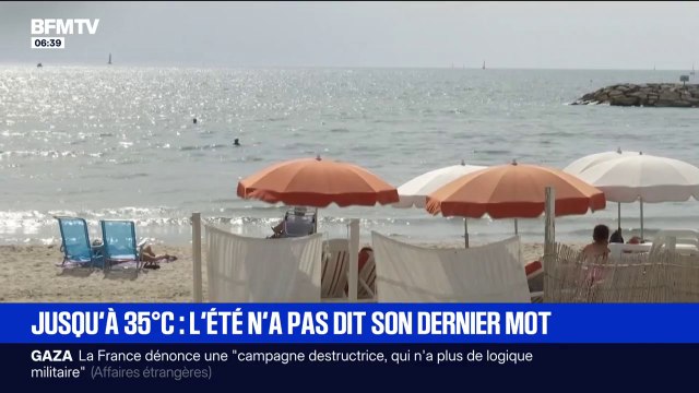 Les vacanciers de La Grande-Motte profitent des derniers jours de l'été